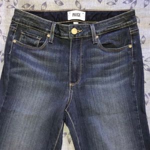 Paige High Rise Bell Canyon Flare Bottom Jeans